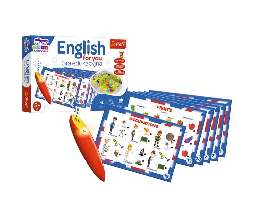 Educational Game English for you Magic Pencil Trefl 02113 Educational Game English for you Magic Pencil Trefl 02113