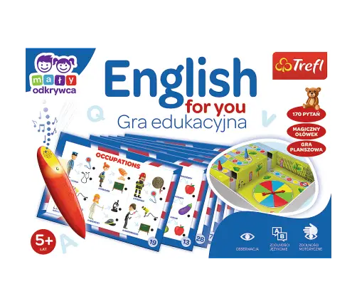 Educational Game English for you Magic Pencil Trefl 02113 Educational Game English for you Magic Pencil Trefl 02113