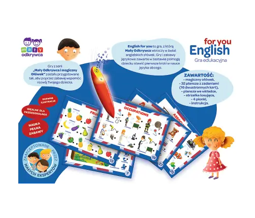 Educational Game English for you Magic Pencil Trefl 02113 Educational Game English for you Magic Pencil Trefl 02113