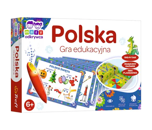 Educational Game Polish Magic Pencil Trefl 02114