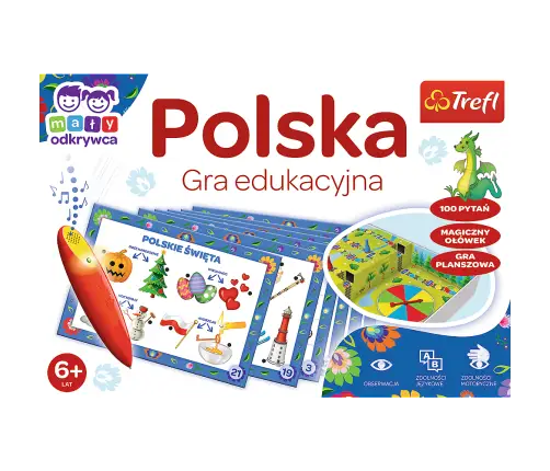 Educational Game Polish Magic Pencil Trefl 02114
