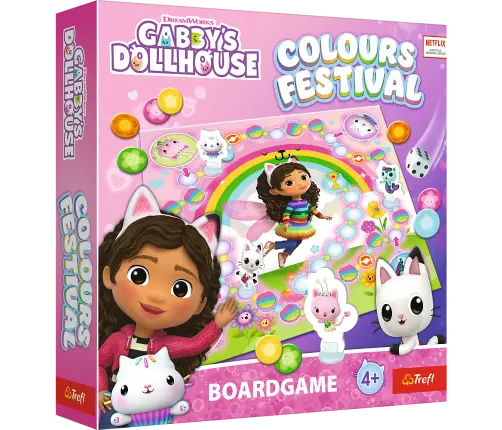 Colors Festival - Gabby's Dollhouse Trefl 02594 game