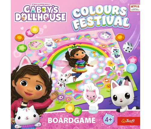Colors Festival - Gabby's Dollhouse Trefl 02594 game