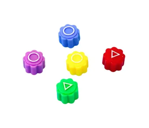 Arcade Game Gonggi Dice Set Box of 5