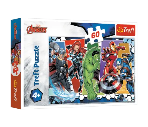 Puzzle 60 - Invincible Avengers Trefl 17357