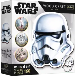 Wooden puzzle Star Wars 160 pcs. Stormtrooper Helmet Trefl 20188