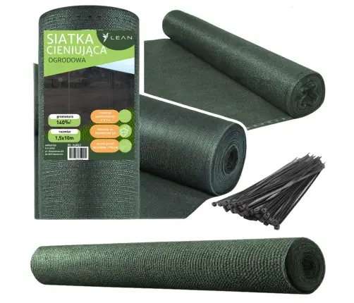 Shade Net For Fence Fence Masking Gray 1.5M 10M 140g/m²