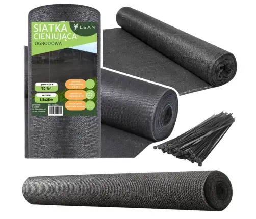 Shade Net For Fence Fence Masking Gray 1.5M 25M 70g/m²