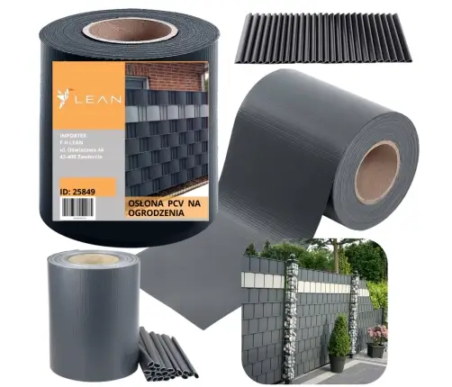 UV Protection Fence Tape 20 Clips Gray 450 g/m² 19x35m