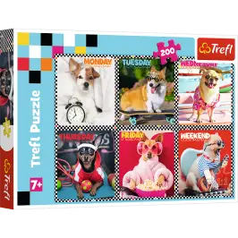 Puzzle - 200 - Happy dogs - Trefl 13279