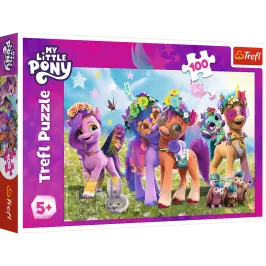 Puzzle - "100" - Funny Ponies My Little Pony Trefl 16463
