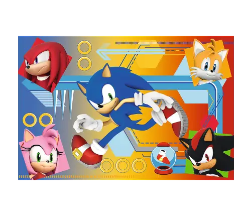 Sonic Puzzle 60 pcs Sonic in action 17387