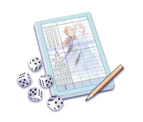 Trefl 02689 Ice Queen Dice Game