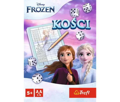 Trefl 02689 Ice Queen Dice Game