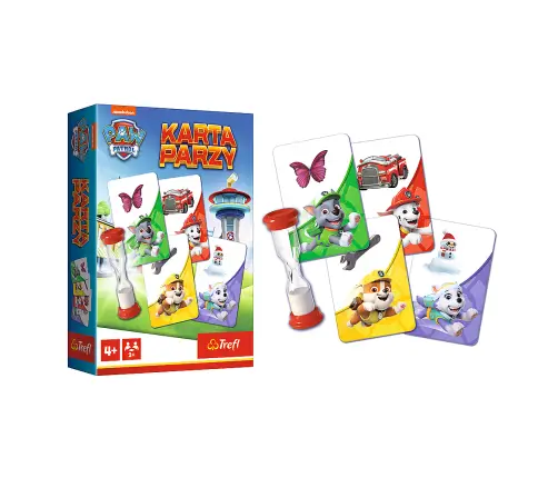 Paw Patrol Pairs Card Game Trefl 02691