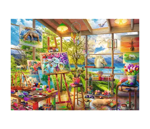 Puzzle - 2x500 - Art of painting FSC Mix 70% 37530