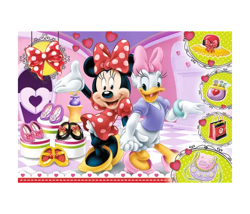 Puzzle 100 pcs. Minnie and glitter Trefl 14820