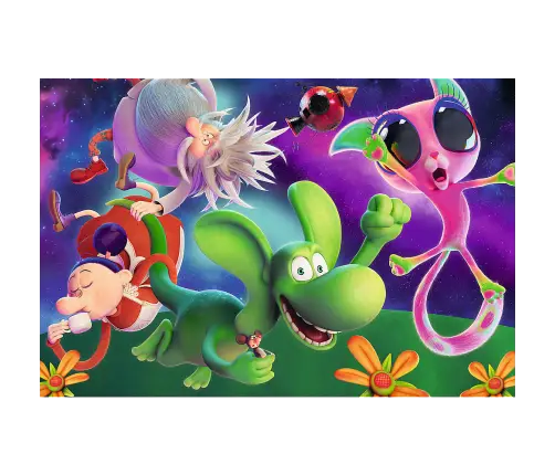 Puzzle - 100 - Diplodocus Dragon and Friends - Human Film Diplodocus Dragon 16486 Puzzle - 100 - Diplodocus Dragon and Friends - Human Film Diplodocus Dragon 16486