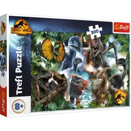 Puzzle - 300 - Ulubione dinosaur - Universal Jurassic World 23013