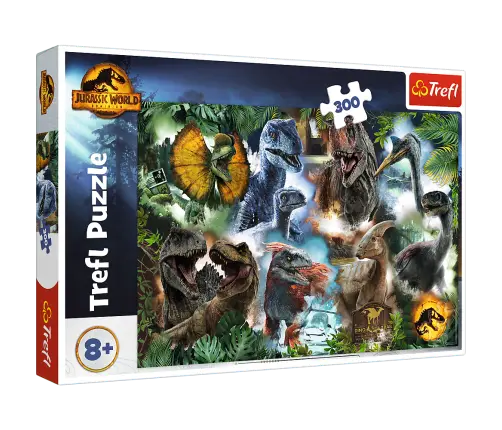Puzzle - 300 - Ulubione dinosaur - Universal Jurassic World 23013