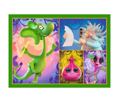 Puzzle 4in1 World of the Diplodocus Dragon - Human Film Diplodocus 34663 Puzzle 4in1 World of the Diplodocus Dragon - Human Film Diplodocus 34663