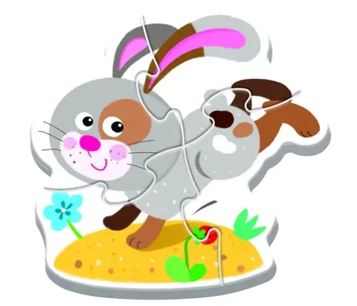 Puzzle - Baby Classic - On the farm - KAZSTUDIO SA Babaski i Miś 36127