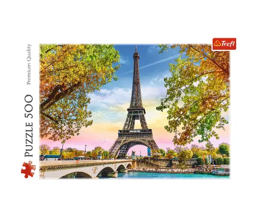 Puzzle 500 pcs. Romantic Paris Trefl 37330 Puzzle 500 pcs. Romantic Paris Trefl 37330
