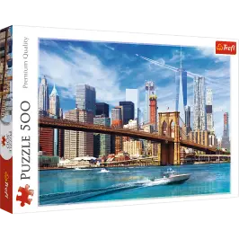 Puzzle 500 pcs. New York View Trefl 37331