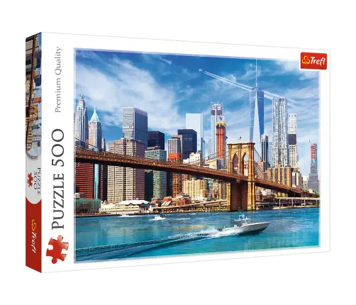Puzzle 500 pcs. New York View Trefl 37331