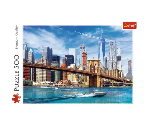 Puzzle 500 pcs. New York View Trefl 37331