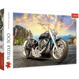 Puzzle 500 pcs. Black motorcycle 37384 Puzzle 500 pcs. Black motorcycle 37384