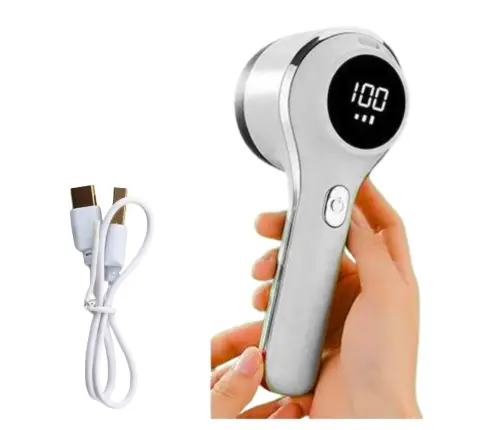 Electric Fabric Shaver 3 Speed Modes White