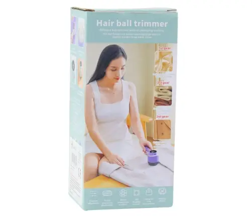 Electric Fabric Shaver 3 Speed Modes White