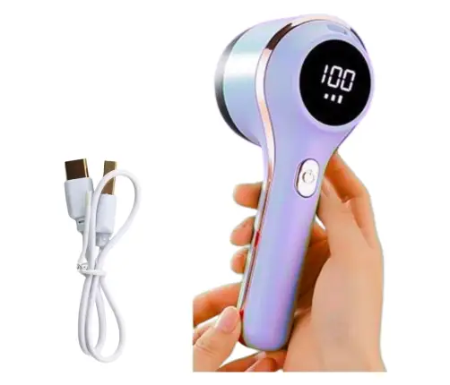 Electric Fabric Shaver 3 Speed Modes Purple