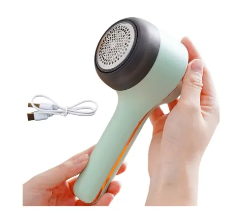 Electric Fabric Shaver 3 Speed Modes Green