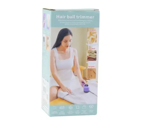 Electric Fabric Shaver 3 Speed Modes Green