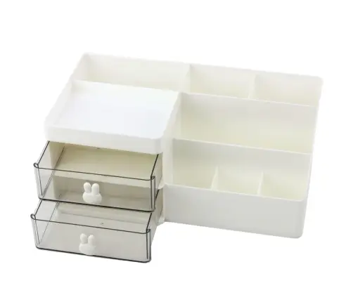 Functional Desk Organizer Tools Cosmetics Partitions Drawers