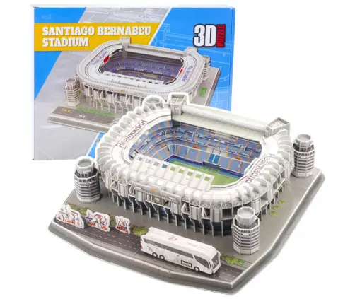 3D Puzzle Santiago Bernabeu Football Stadium Real Madrid 101 pcs