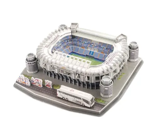 3D Puzzle Santiago Bernabeu Football Stadium Real Madrid 101 pcs