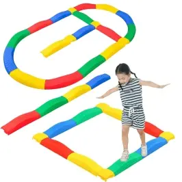 Sensory Path Balance Boards 16 Boards Anti-slip Joints