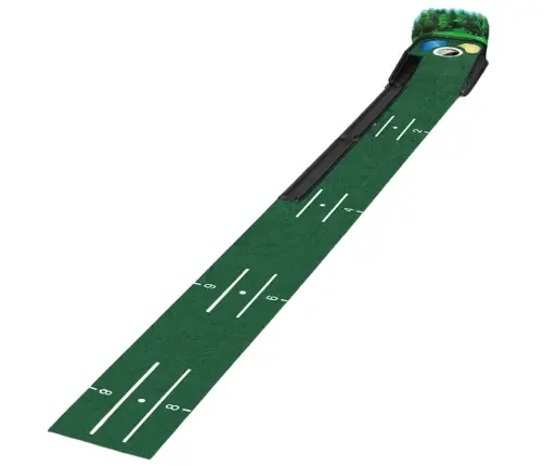 Felt Golf Training Mat, 3 Holes, 175cm