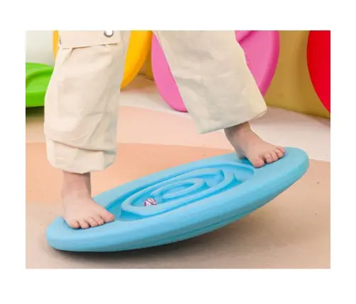 Sensory Balance Board For Children Rubber Balls 5pcs Blue