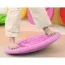 Sensory Balancing Board For Children Rubber Balls 5pcs Pink
