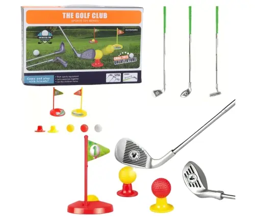 Golf Set for Kids Clubs Balls Flags Coasters 48pcs Golf Set for Kids Clubs Balls Flags Coasters 48pcs