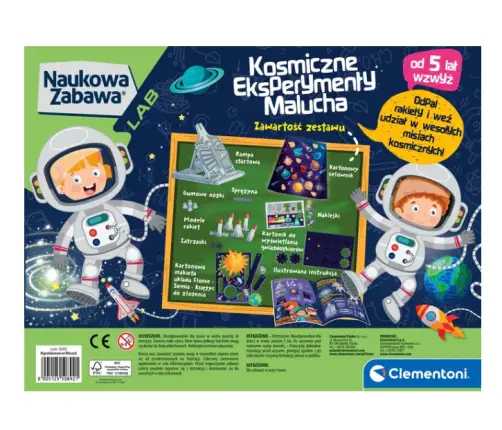 Science Fun Space Experiments for Toddlers Clementoni 50798