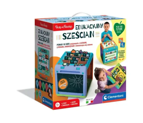 Educational Cube I Learn by Playing Clementoni 50695