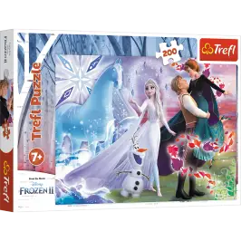 Puzzle - 200 - Magical World of Sisters - Disney Frozen Trefl 13265
