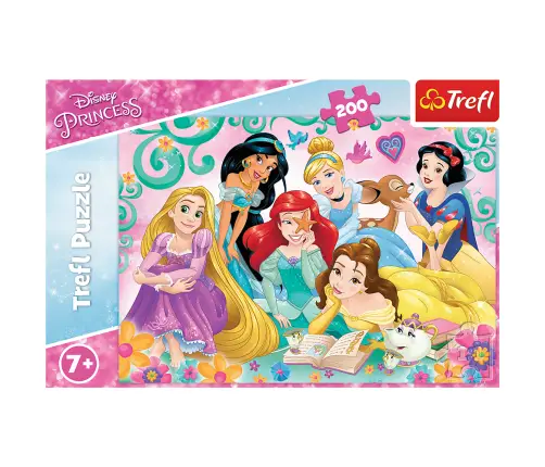 Puzzle - 200 - Joyful world of princesses - Disney Princess Trefl 13268