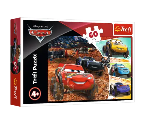 Puzzle - 60 - Lightning McQueen with friends - Disney Cars 3 17327