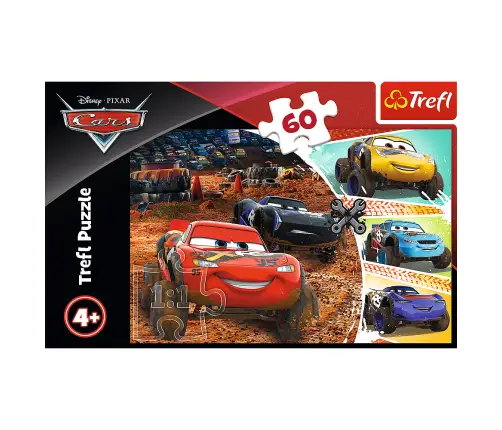 Puzzle - 60 - Lightning McQueen with friends - Disney Cars 3 17327